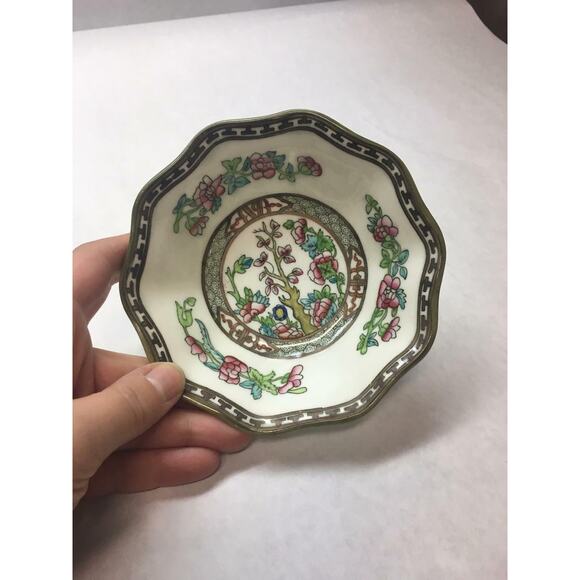 VINTAGE Coalport CHINA Indian SUMMER Pattern 3 Bowl SET Ice CREAM Soup CEREAL - Picture 12 of 12